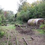 Mine tip siding