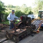 Unloading at Clearwell