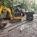 Cutting outside tunnel