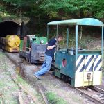 Visiting Lister rail-truck