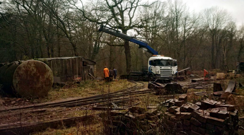 HIAB starts the first lift of the day