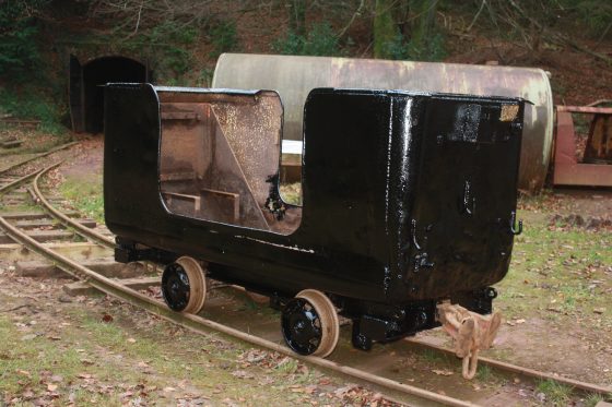 Manrider tub wagon under restoration