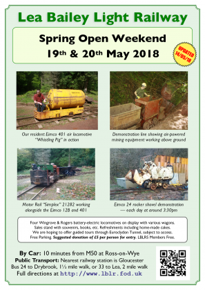 Flyer for 1028 Spring Open Weekend
