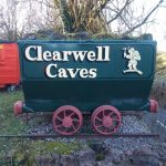 Clearwell Caves wagon side view